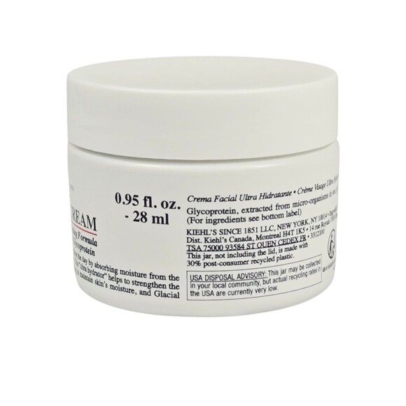 Kiehl's Ultra Facial Cream Daily Lightweight Hydrating 0.95 fl oz / 28 ml - Picture 2 of 5